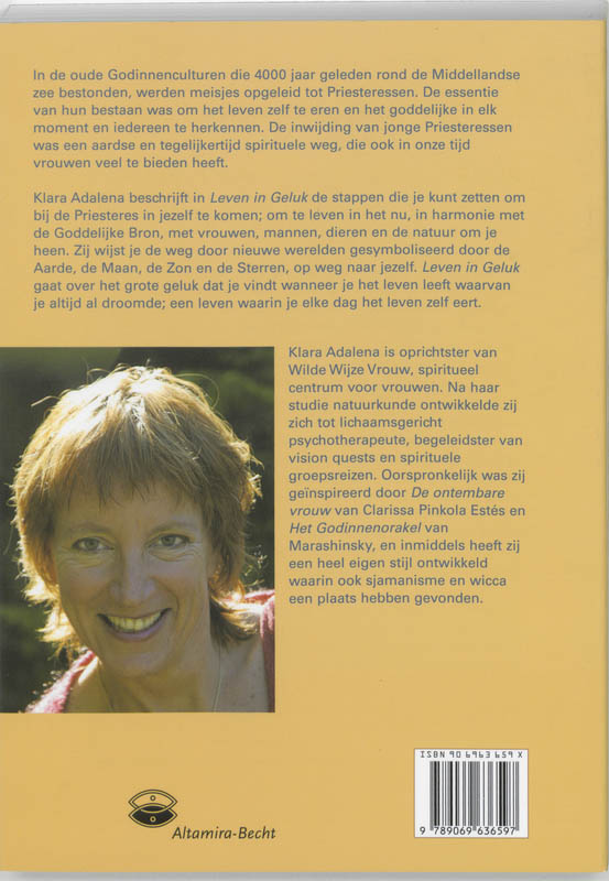 Leven in geluk achterkant