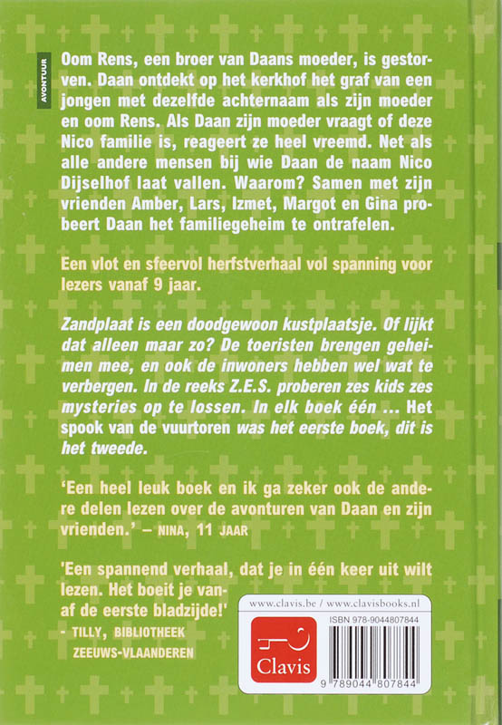 Z.E.S.  -   Het vergeten graf achterkant