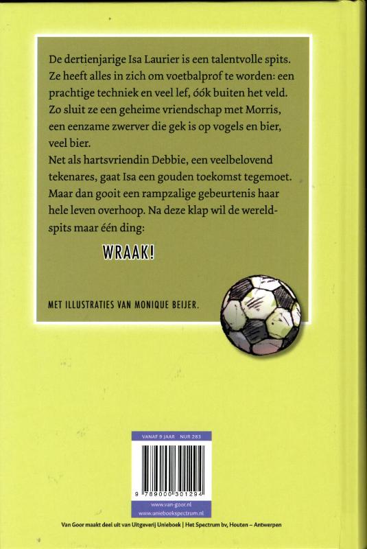 Isa, wereldspits achterkant