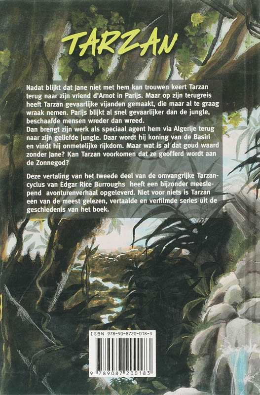 Tarzan De terugkeer van Tarzan achterkant