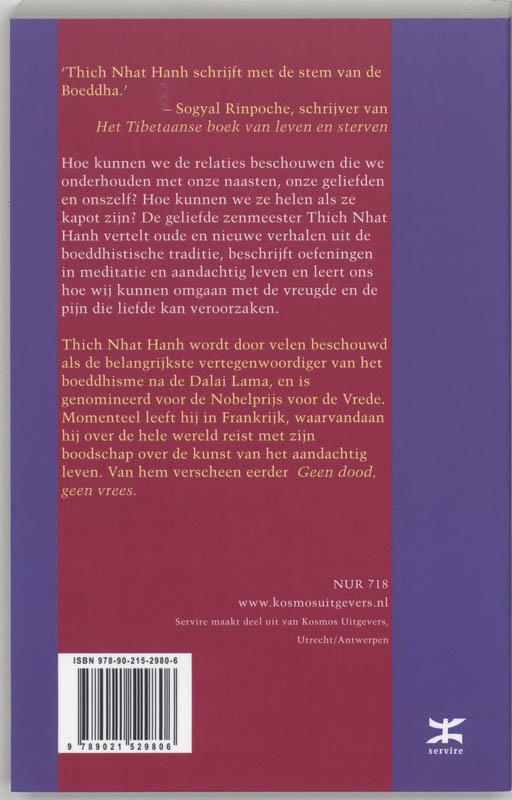 Leren over liefde achterkant