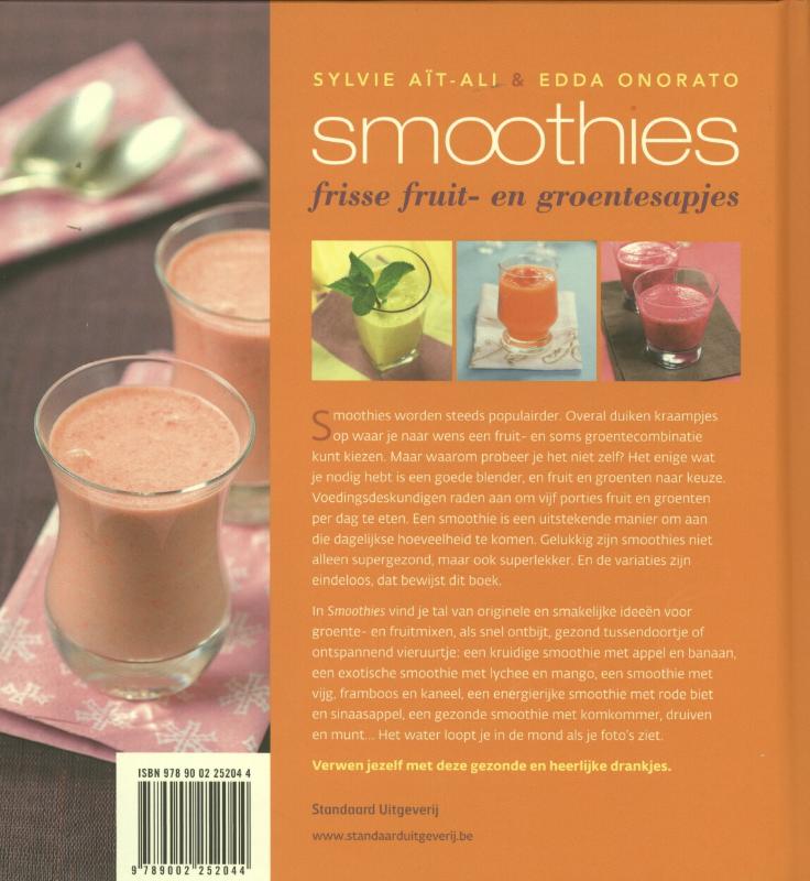 Smoothies achterkant