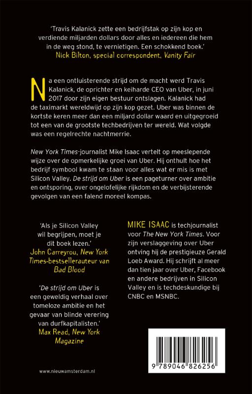 De strijd om Uber achterkant