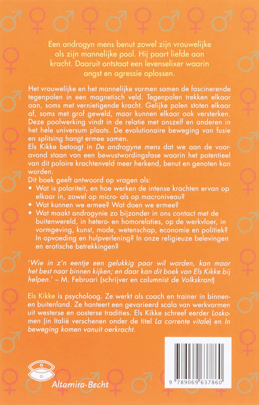 De Androgyne Mens achterkant