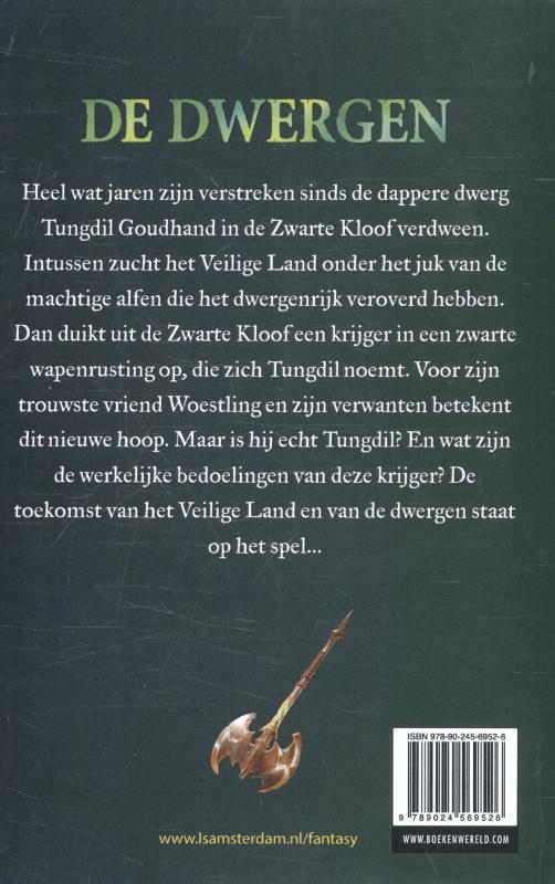 De dwergen 4 - Het lot van de dwergen achterkant