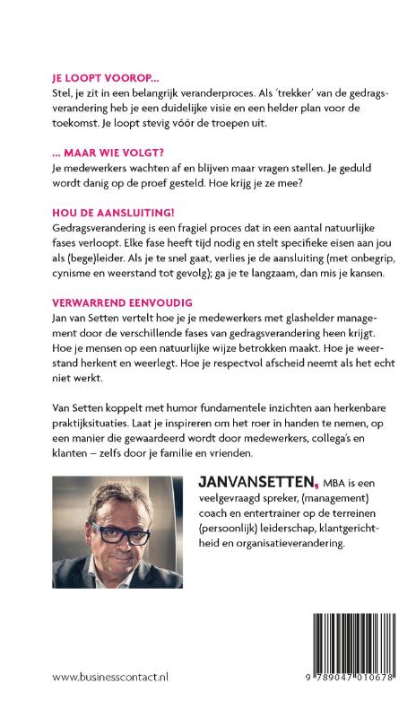 Hoe krijg ik ze zover? achterkant