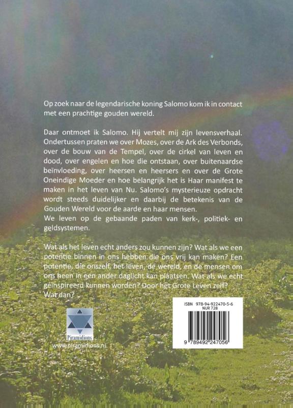 Het mysterie Salomo achterkant