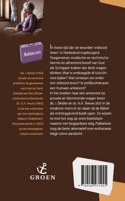 Mijn leven voltooid? / Artios-reeks achterkant