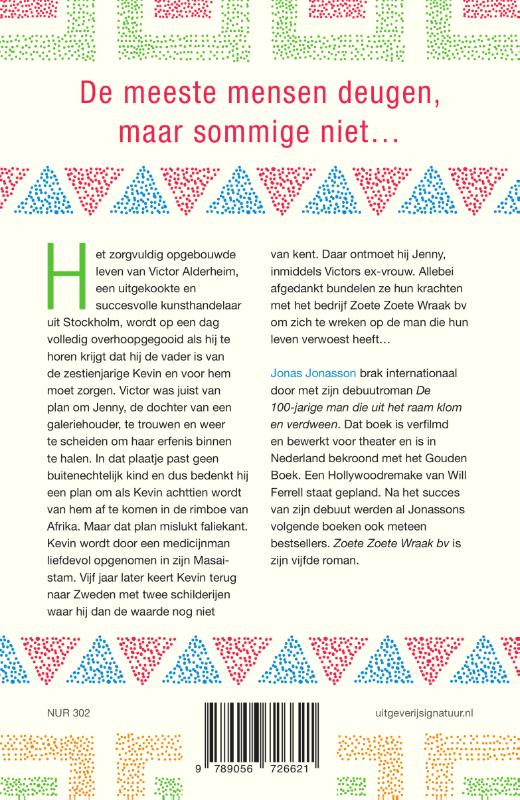 Zoete, Zoete Wraak bv achterkant