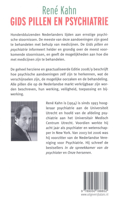 Gids Pillen En Psychiatrie / 2008-2009 achterkant