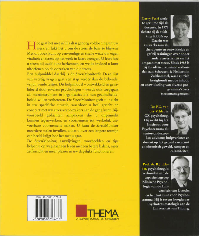 Hoe gaat het met u? achterkant