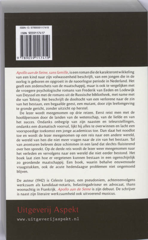 Apollo aan de Seine achterkant