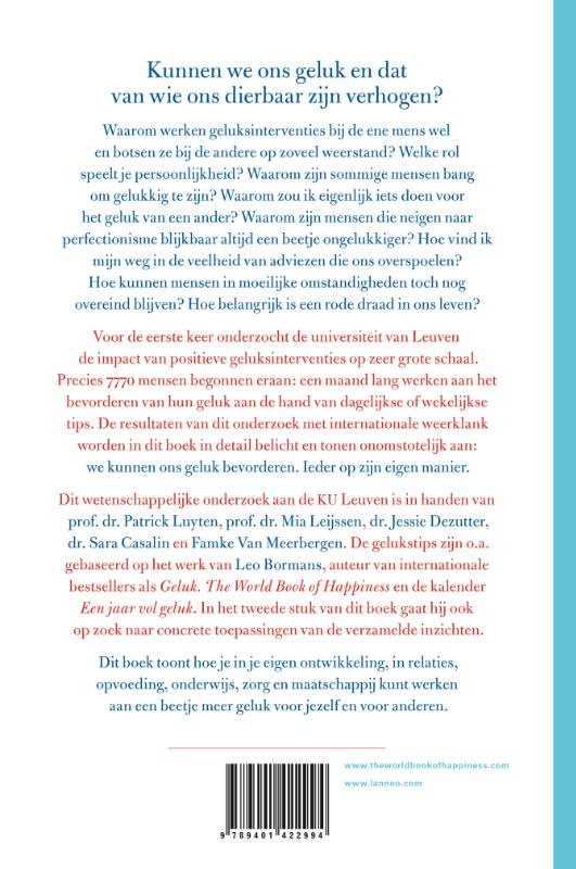 Veel geluk achterkant