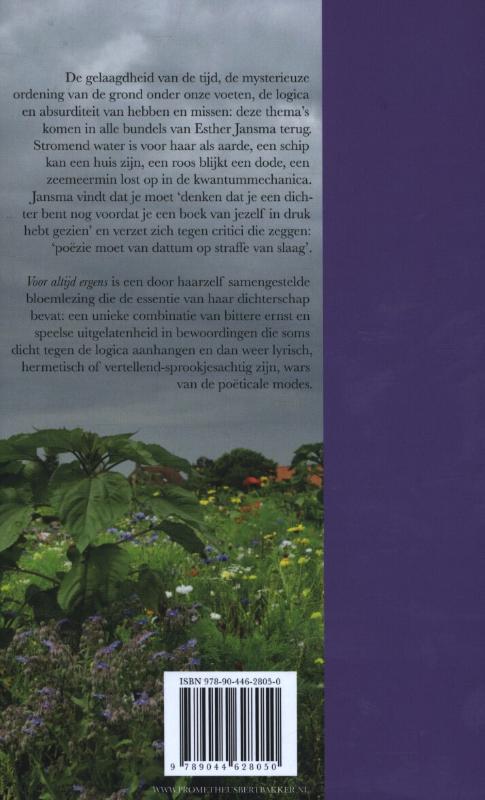 Voor altijd ergens achterkant