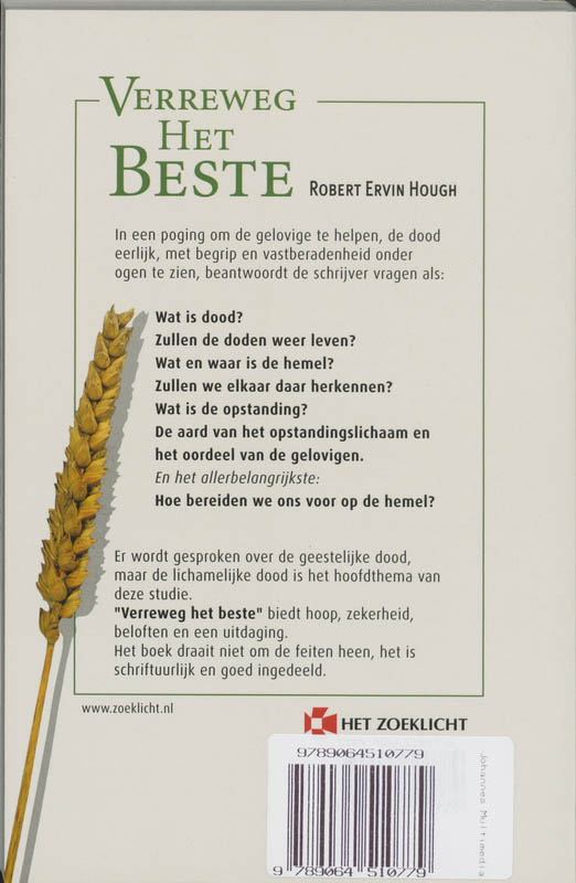 Verreweg Het Beste achterkant