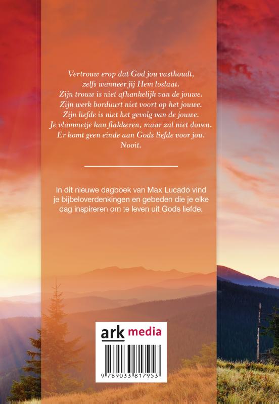 Gods liefde elke dag achterkant