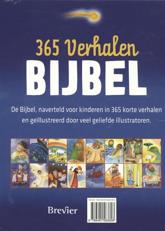 365 verhalen Bijbel achterkant