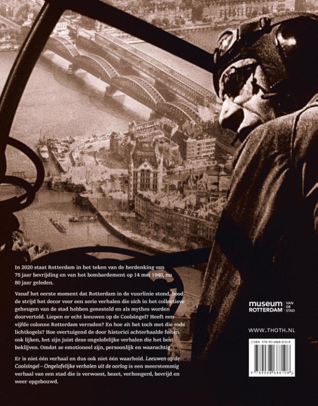 Leeuwen op de Coolsingel achterkant