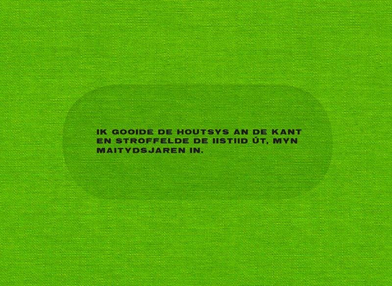 IIsbaan yn 'e maaitiid achterkant