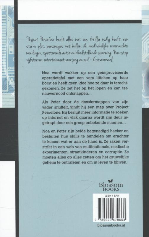 Project Persefone - Het experiment achterkant