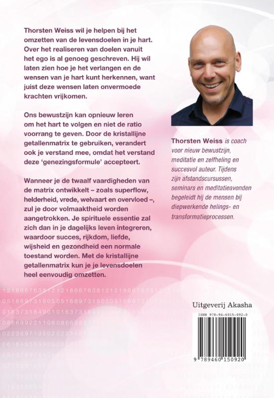 Levensdoelen omzetten met de kristallijne getallenmatrix achterkant