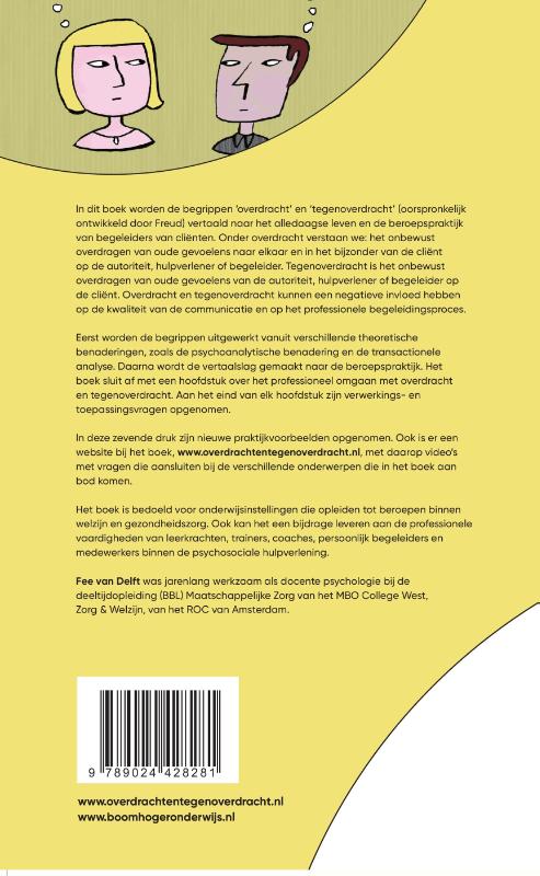 Overdracht en tegenoverdracht achterkant