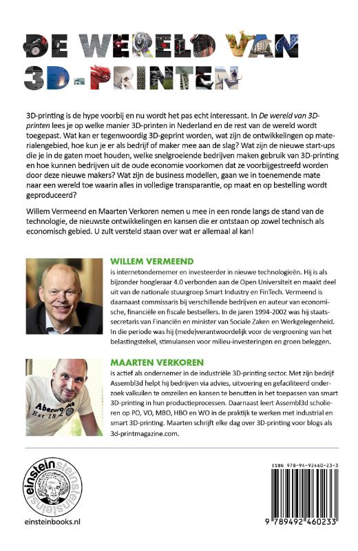 De Wereld van 3D-printen achterkant