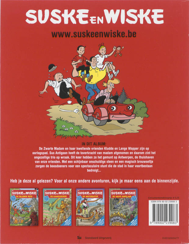 De stuivende stad / Suske en Wiske / 311 achterkant