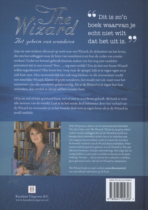 The wizard achterkant