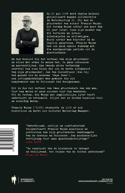 De Schaduwjaren achterkant