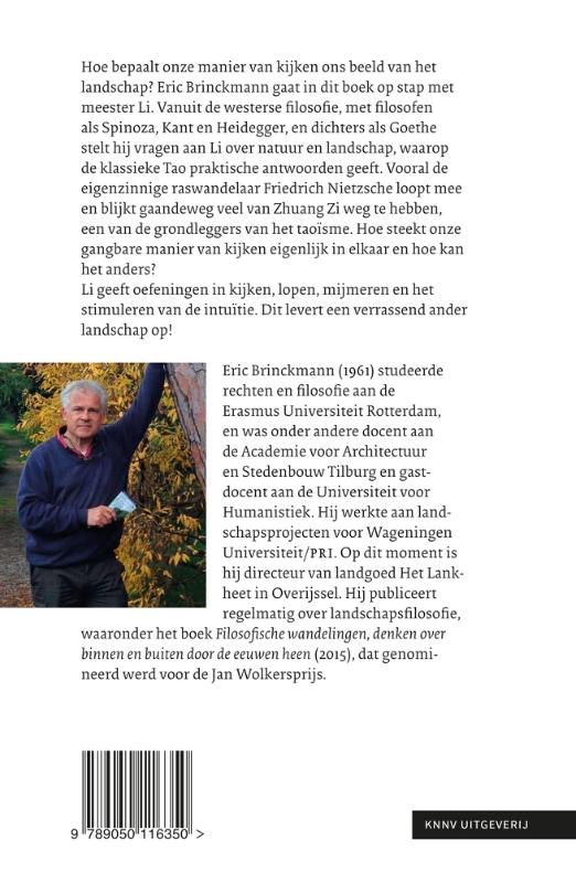 Wandelen met meester Li achterkant