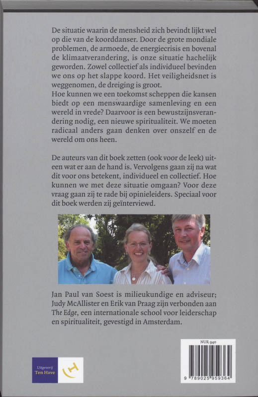 De aarde heeft koorts achterkant