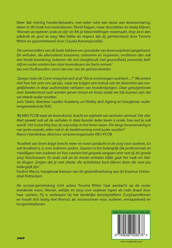 ​100% leven achterkant