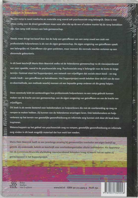 Support in Volendam / Methodisch werken achterkant