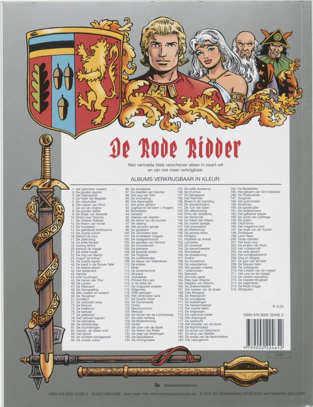 Mondgudur / De Rode Ridder / 216 achterkant
