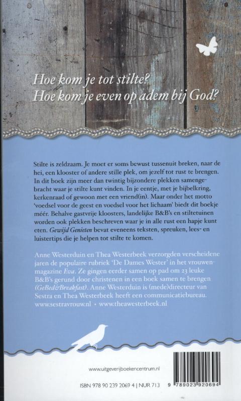 Gewijd genieten achterkant