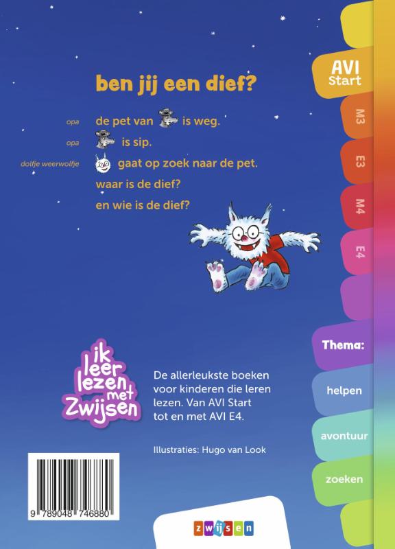 ben jij een dief? / Ik leer lezen met Zwijsen achterkant