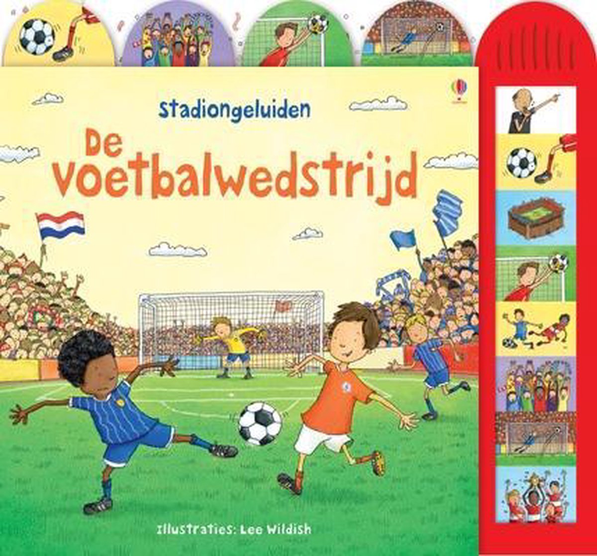 Voetbalwedstrijd stadiongeluiden