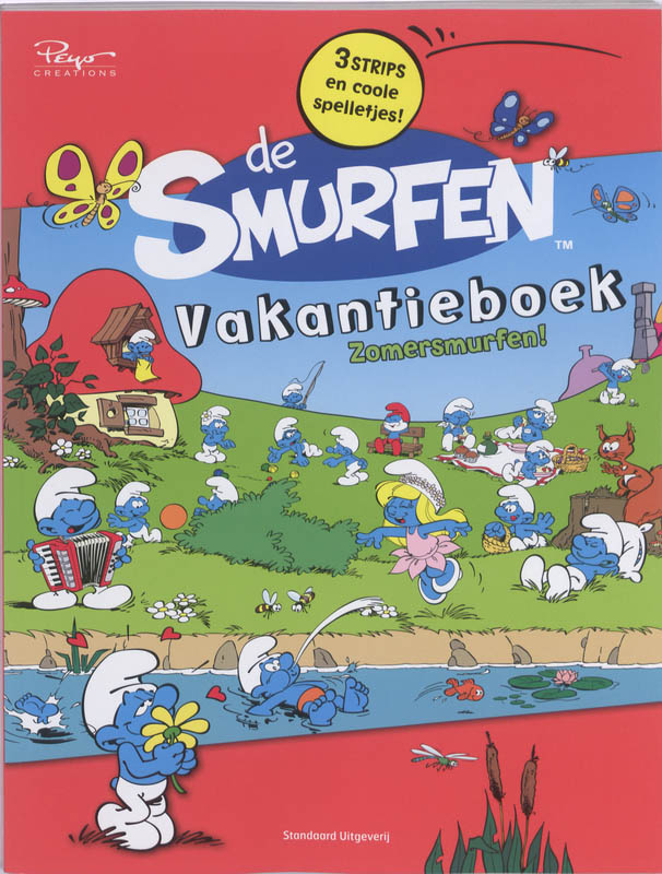 Vakantieboek / De Smurfen