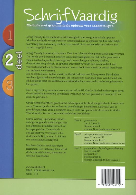 Schrijf vaardig 2 achterkant