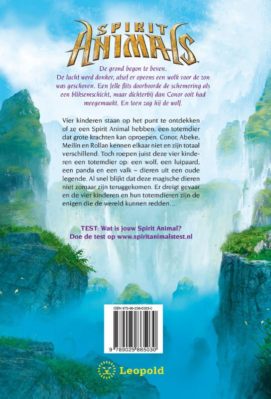 Vechten voor je leven / Spirit Animals achterkant