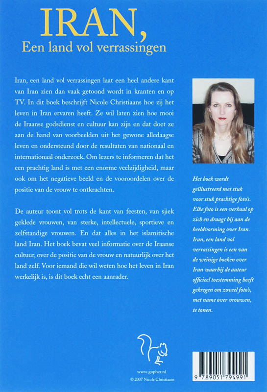 Iran, een land vol verrassingen achterkant
