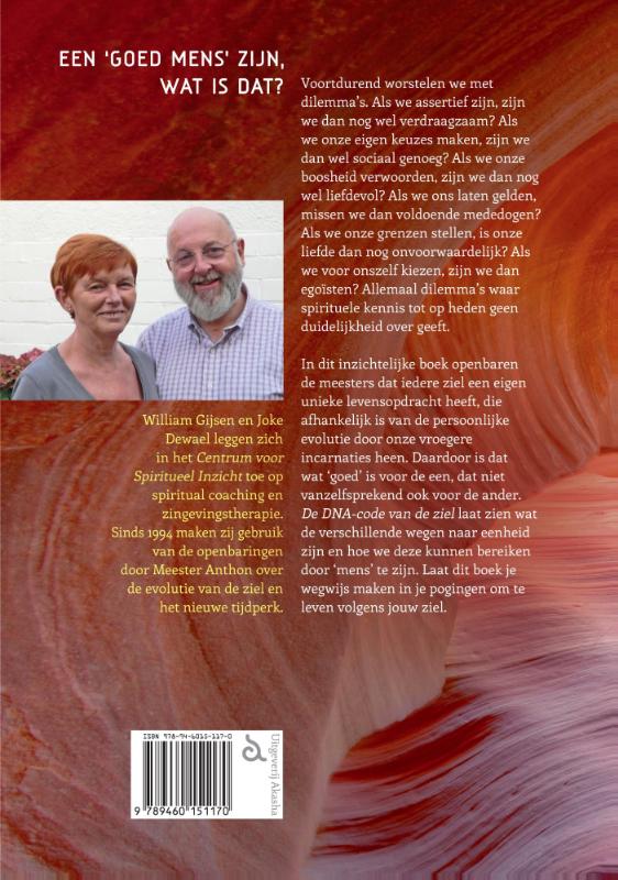 De DNA-code van de ziel achterkant