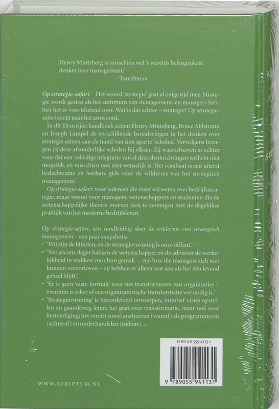 Op Strategie Safari achterkant