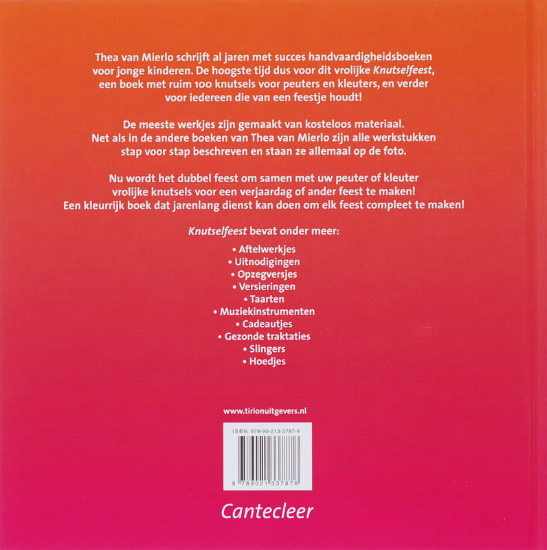 Knutselfeest! achterkant