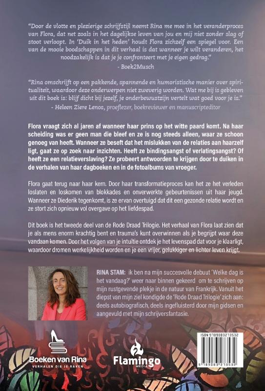 Duik in het heden / Rode Draad trilogie / 2 achterkant