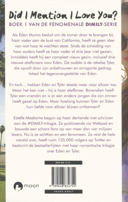 Did I mention I love you? / Did I mention I love you? / 1 achterkant