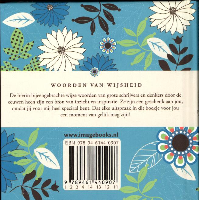 Woorden van wijsheid - Dank achterkant