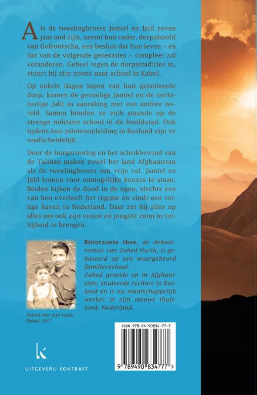 Bitterzoete thee achterkant