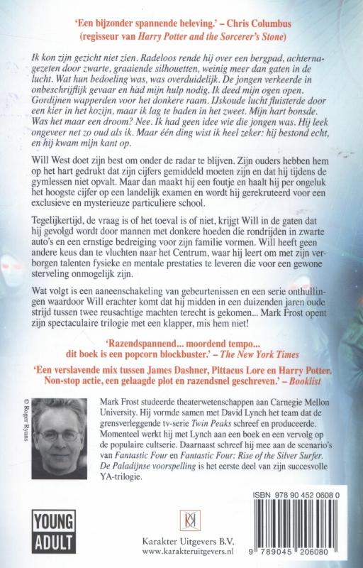 De Paladijnse voorspelling / De Paladijnse voorspelling / 1 achterkant